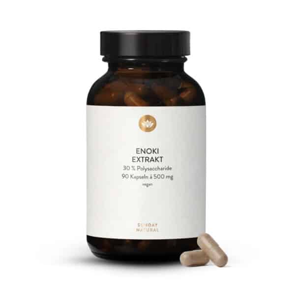Enoki Flammulina extract capsules